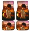 Promise Anime Charming Girl Car Floor Mats