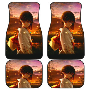 Promise Anime Charming Girl Car Floor Mats 191030