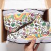 Psychedelic Drug Pattern Rainbow All Over Printed Air Jordan 13 Sneakers