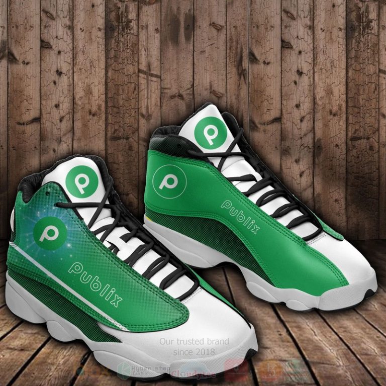 Publix-Green-Air-Jordan-13-Shoes-1