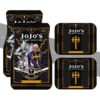 Pucci Car Floor Mats Custom JoJo’s Bizarre Anime Car Interior Accessories
