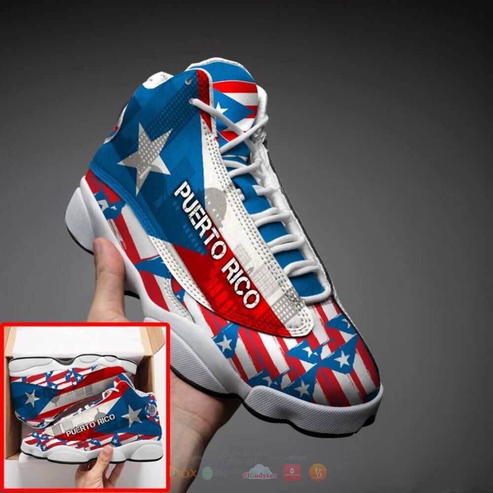 Puerto Rico Flag Air Jordan 13 Shoes Puerto Rico Flag Air Jordan 13 Shoes