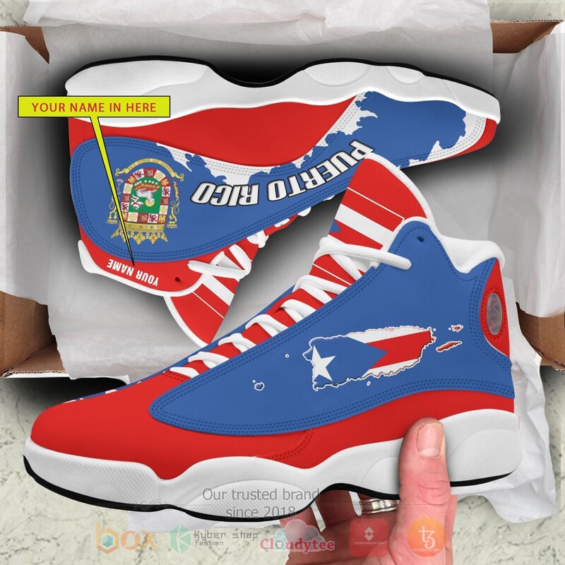 Puerto Rico Personalized Air Jordan 13 Shoes Puerto Rico Personalized Air Jordan 13 Shoes