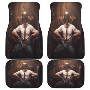 Pug Funny Front And Back Car Mats