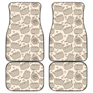 Pusheen Front And Back Car Mats