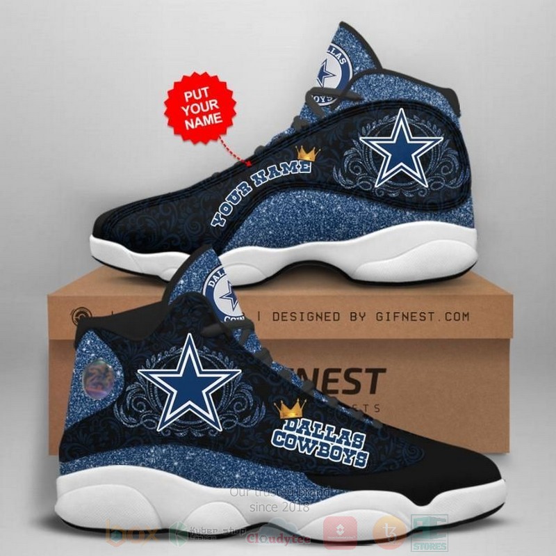 Queen Dallas Cowboys Nfl Mandala Football Team Custom Name Air Jordan 13 Shoes Queen Dallas Cowboys Nfl Mandala Football Team Custom Name Air Jordan 13 Shoes