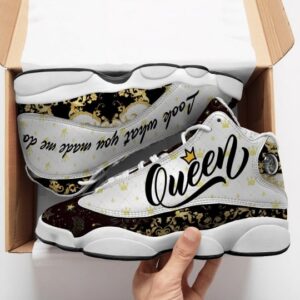 Queen Look What You Made Me Do All Over Printed Air Jordan 13 Sneakers