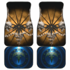 Queens 3D Yellow Logo Custom Queensryche Car Floor Mats UBC032306