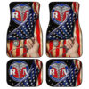 RN Nurse Car Floor Mats Custom American Flag Car Accessories