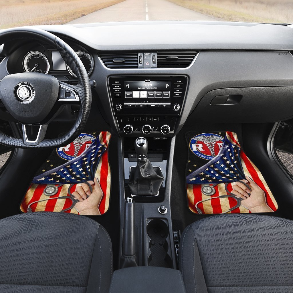 RN-Nurse-Car-Floor-Mats-Custom-American-Flag-Car-Accessories-2