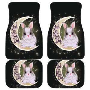 Rabbit Moon Front And Back Car Mats