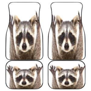 Raccoon Car Mats
