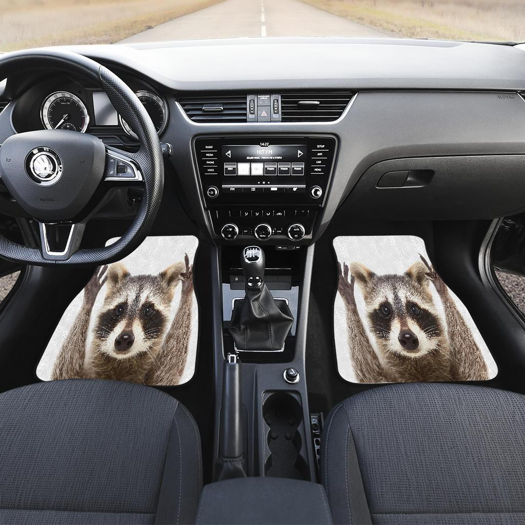 Raccoon-Funny-Animal-Wild-Pet-Car-Floor-Mats-191030-1