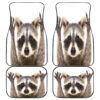 Raccoon Funny Animal Wild Pet Car Floor Mats 191030