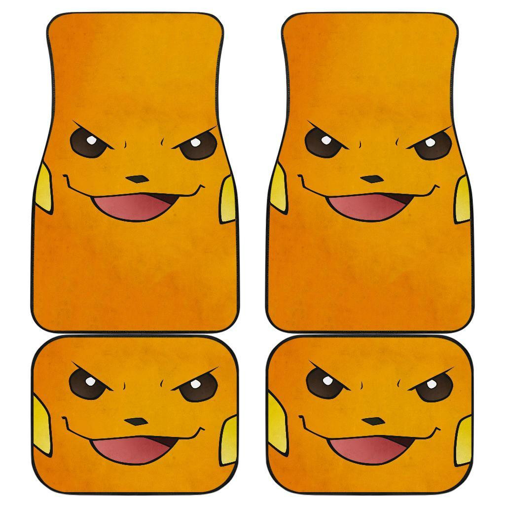 Raichu Pokemon Angry Face Car Floor Mats 191030 Raichu Pokemon Angry Face Car Floor Mats 191030