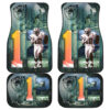Raiders American Football Las Vegas Player Running Fading Helmet Car Floor Mats
