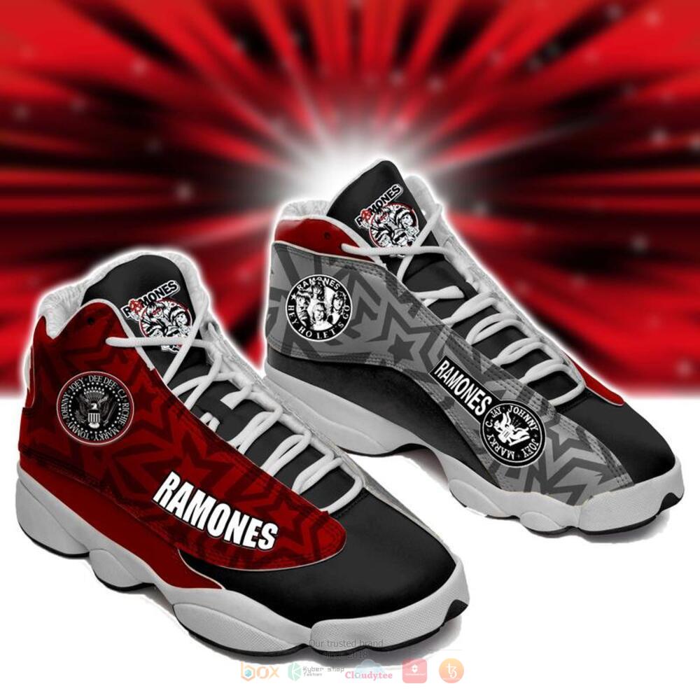 Ramones Band Air Jordan 13 Shoes Ramones Band Air Jordan 13 Shoes