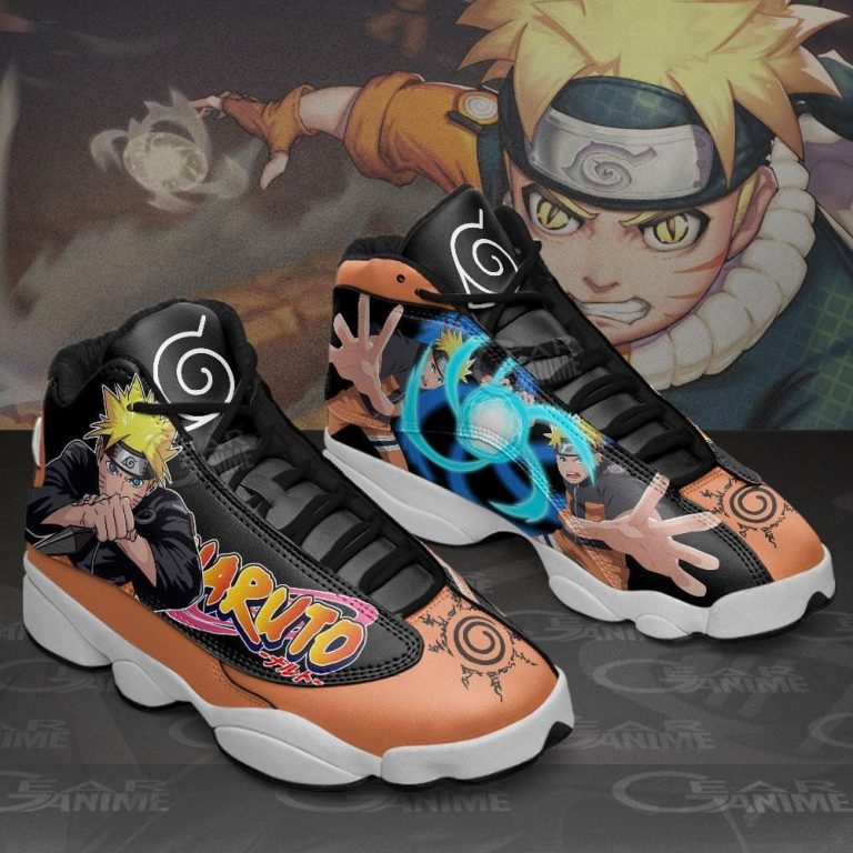 Rasengan-Naruto-Anime-Air-Jordan-13-Shoes-1