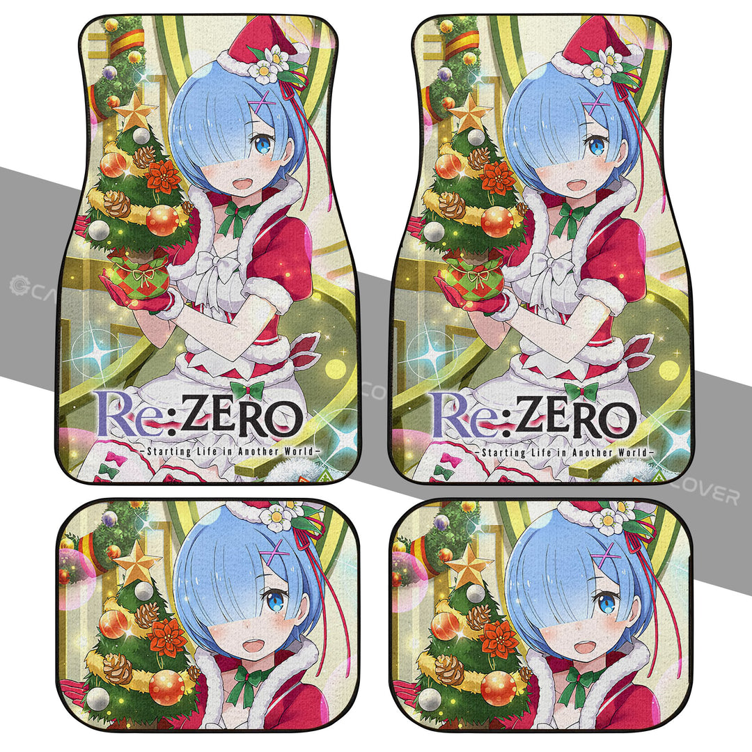 ReZero-Rem-Car-Floor-Mats-Custom-Christmas-Anime-Car-Accessories-1