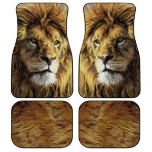 Real Cool Lion Car Floor Mats Custom Car Accessories Cool Gifts