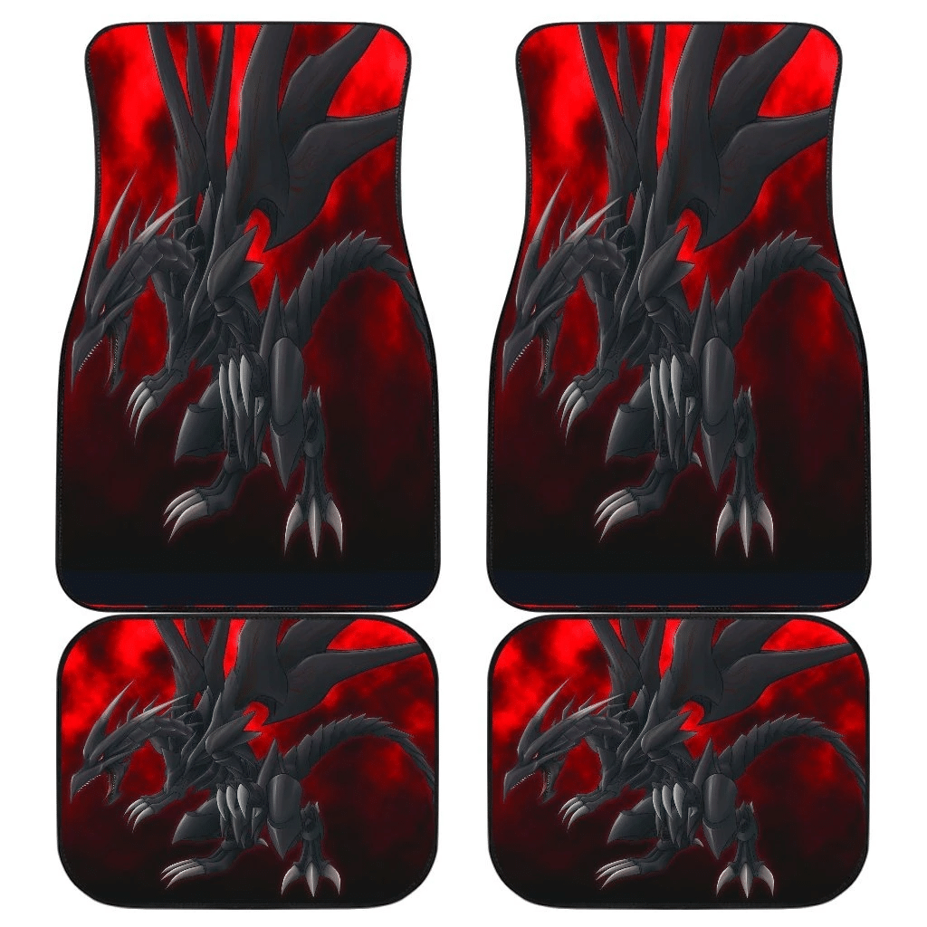 Red Eyes Black Dragon Cards Yugi Anime Car Floor Mats 191030 Red Eyes Black Dragon Cards Yugi Anime Car Floor Mats 191030