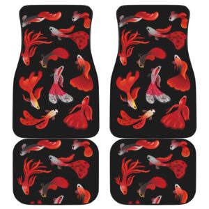 Red Fish New Car Mats