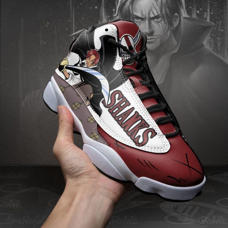 Red-Hair-Shanks-Anime-One-Piece-Air-Jordan-13-Shoes-2