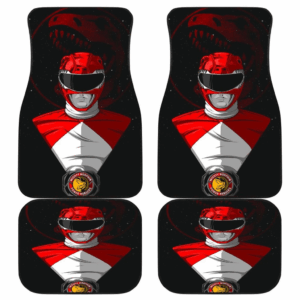 Red Ranger Anime Japan Car Floor Mats 191030