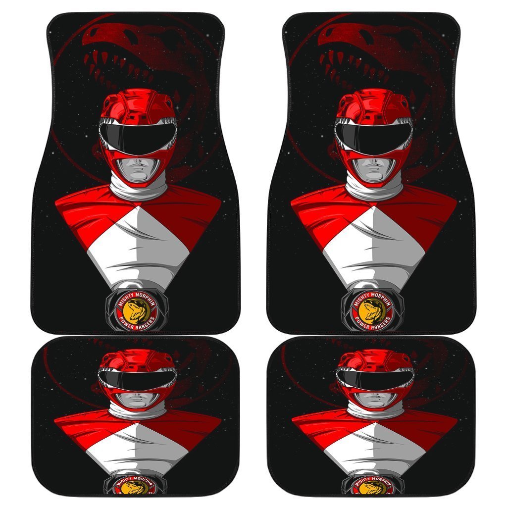 Red Ranger Anime Japan Car Floor Mats Red Ranger Anime Japan Car Floor Mats