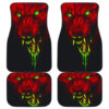 Red Wolf Angry Hunting Car Floor Mats 191030