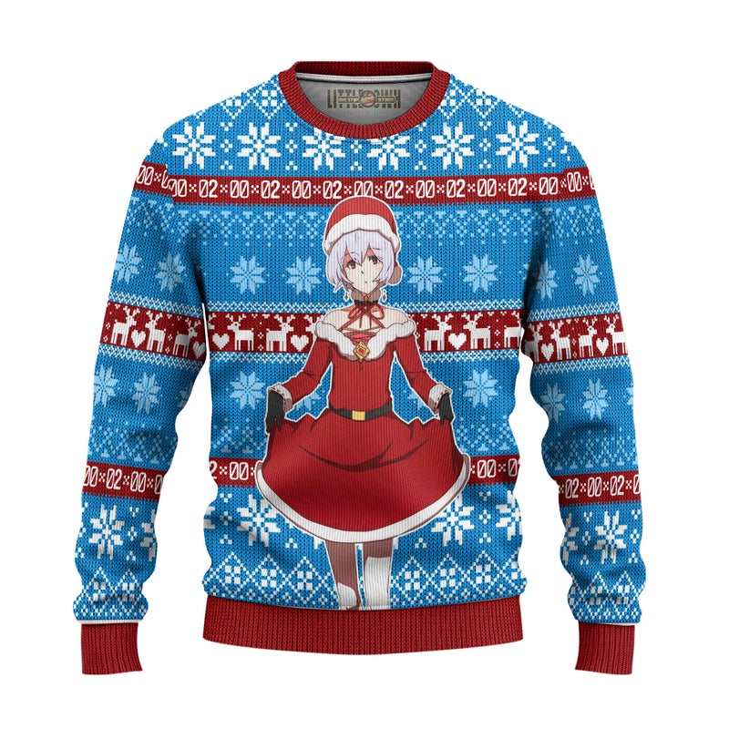 Rei-Ayanami-Anime-Ugly-Christmas-Sweater-Custom-Neon-Genesis-Evangelion-Xmas-Gift-2