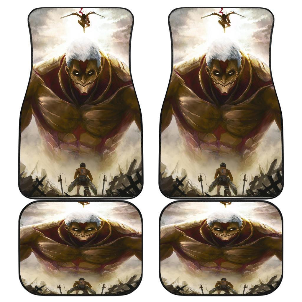 Reiner Braun Titan Levi Attack On Titan Fighting Battle Car Floor Mats 191018 Reiner Braun Titan Levi Attack On Titan Fighting Battle Car Floor Mats 191018
