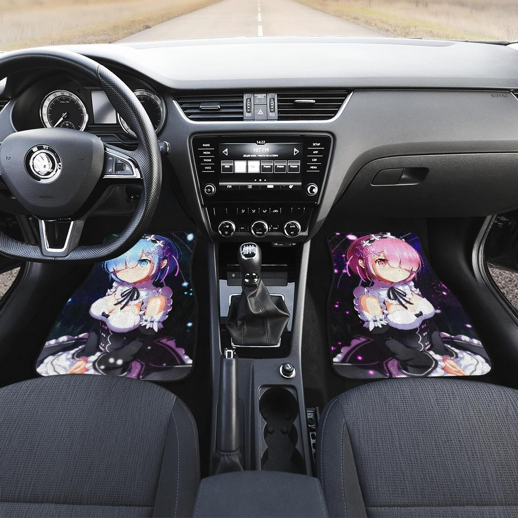 Rem-And-Ram-Re-Zero-Pretty-Grils-Car-Floor-Mats-191030-1