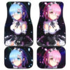 Rem And Ram Re Zero Pretty Grils Car Floor Mats 191030