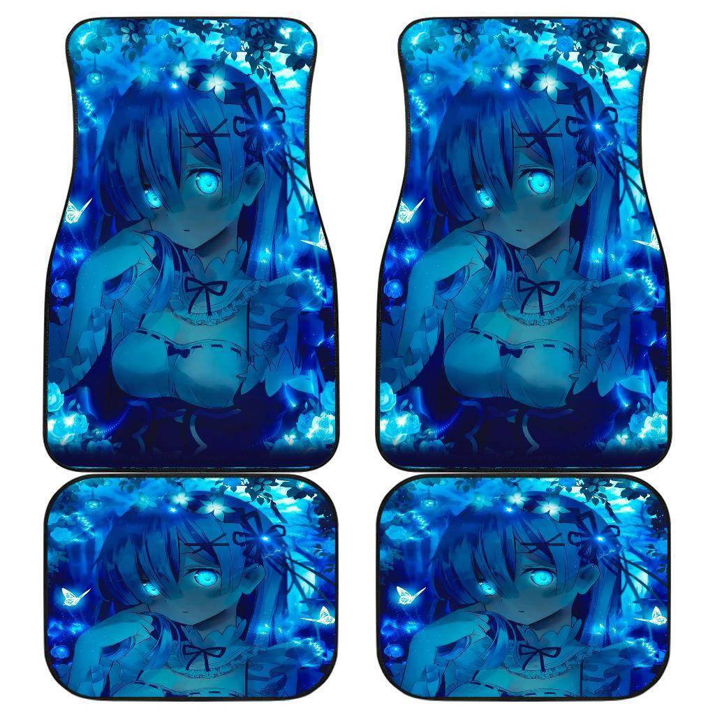 Rem Anime Girl Car Floor Mats 191030 Rem Anime Girl Car Floor Mats 191030