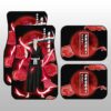 Renji Abarai Car Floor Mats Custom Anime Bleach Car Interior Accessories