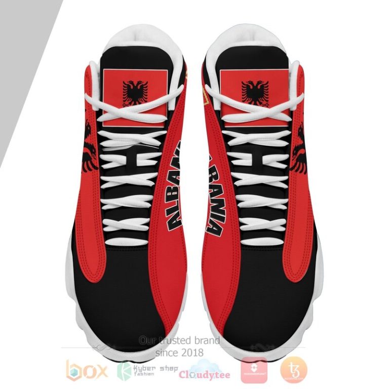 Republic-Of-Albania-Personalized-Air-Jordan-13-Shoes-2
