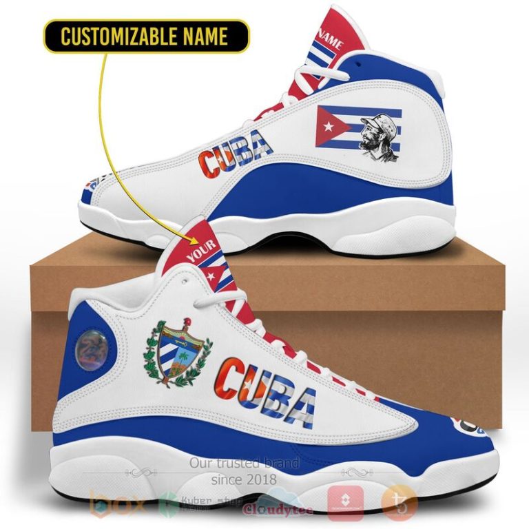 Republic-Of-Cuba-Personalized-Air-Jordan-13-Shoes-1