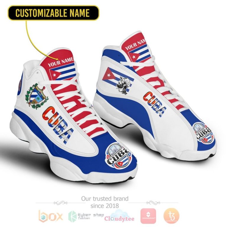 Republic-Of-Cuba-Personalized-Air-Jordan-13-Shoes-2
