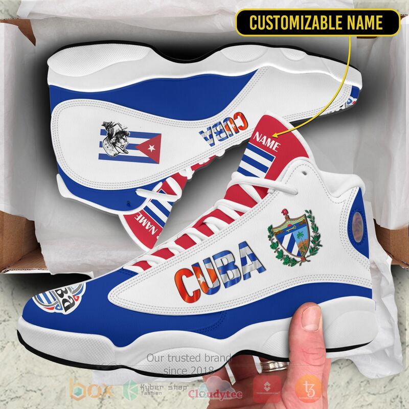 Republic Of Cuba Personalized Air Jordan 13 Shoes Republic Of Cuba Personalized Air Jordan 13 Shoes