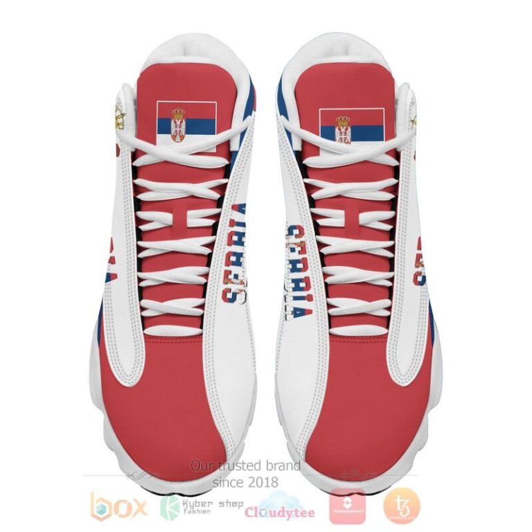 Republic-Of-Serbia-Personalized-Air-Jordan-13-Shoes-3