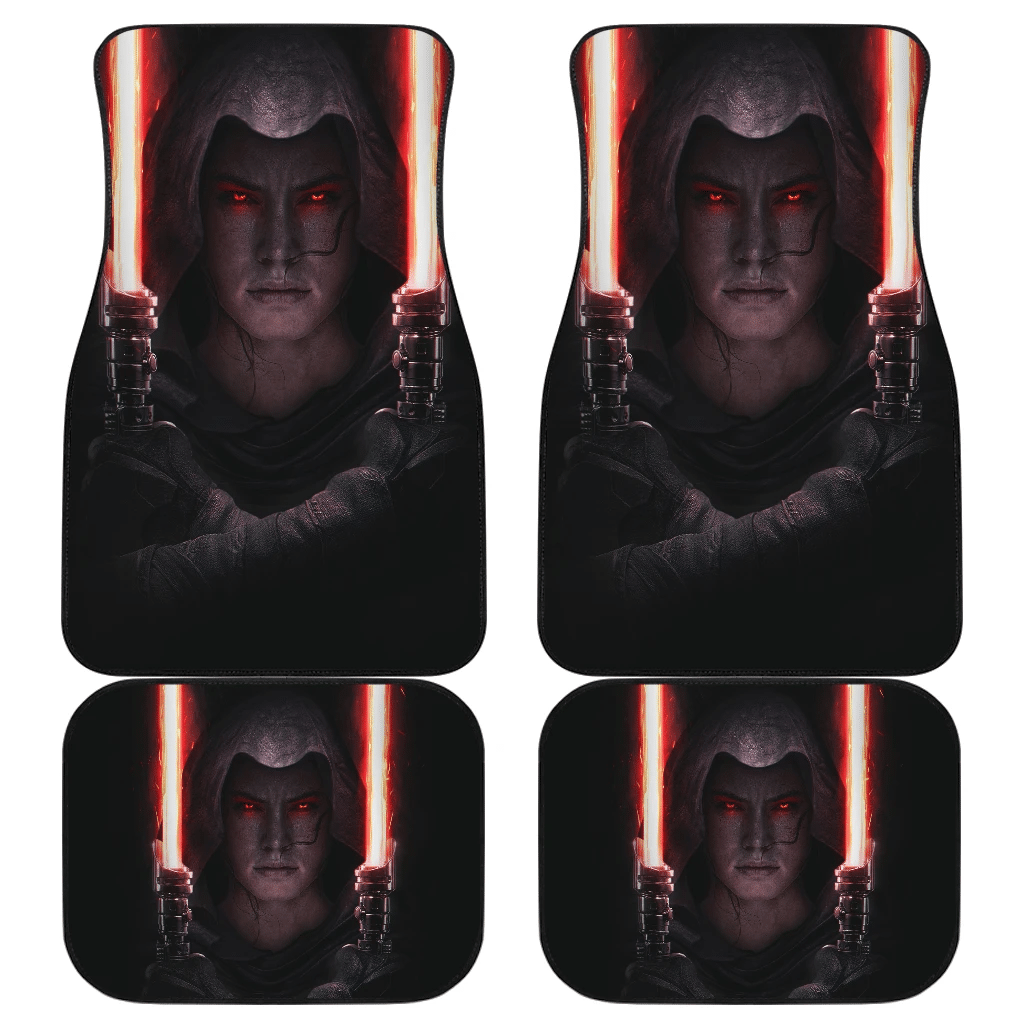 Rey Darkside Lightsaber Star Wars Car Floor Mats NA022407 Rey Darkside Lightsaber Star Wars Car Floor Mats NA022407