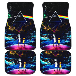 Rick And Morty Galaxy Art Car Floor Mats 191030