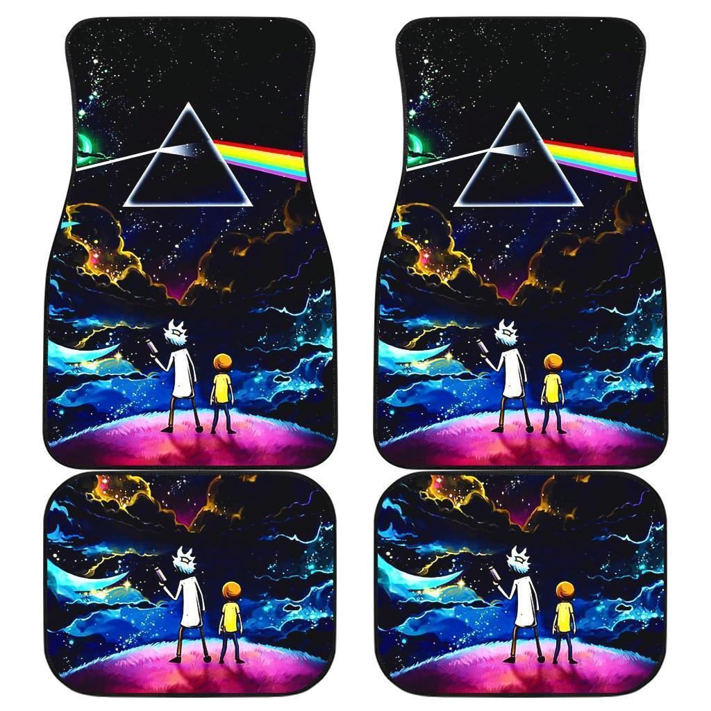 Rick And Morty Galaxy Art Car Floor Mats Rick And Morty Galaxy Art Car Floor Mats