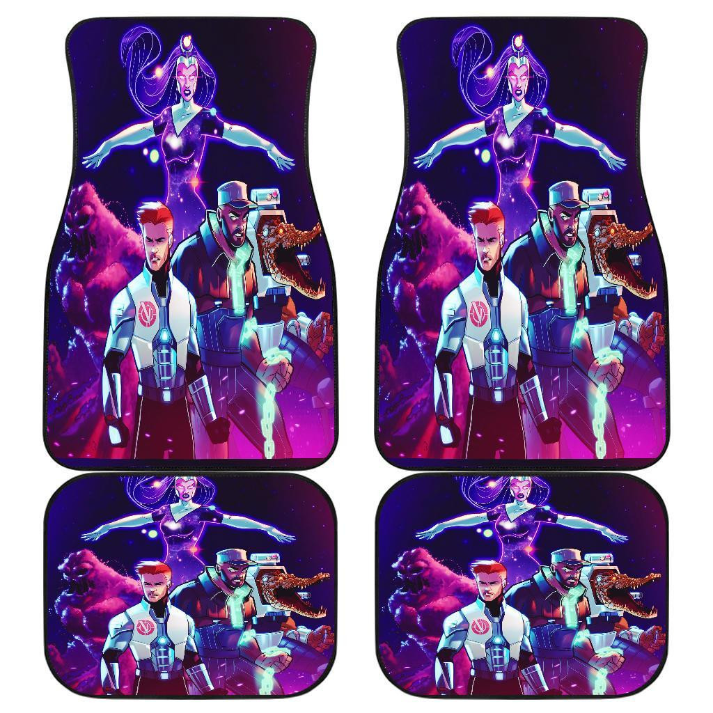 Rick And Morty The Vindicators Car Floor Mats 191030 Rick And Morty The Vindicators Car Floor Mats 191030