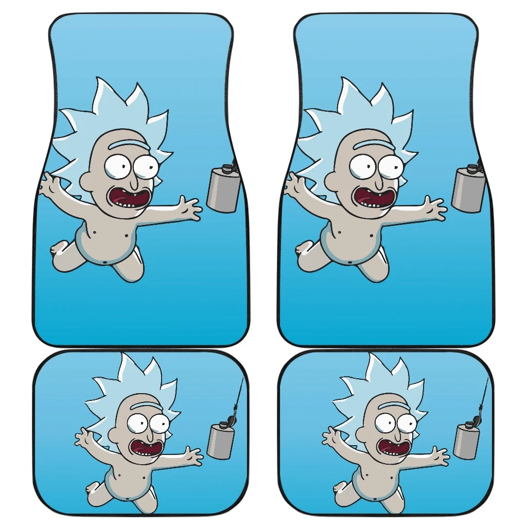Rick Baby Never Mind Rick & Morty Cartoon Car Floor Mats UBC022634 Rick Baby Never Mind Rick & Morty Cartoon Car Floor Mats UBC022634