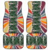 Rick Drunk Wine Bottles Spiral Retro Rick And Morty Car Floor Mats UBC041506