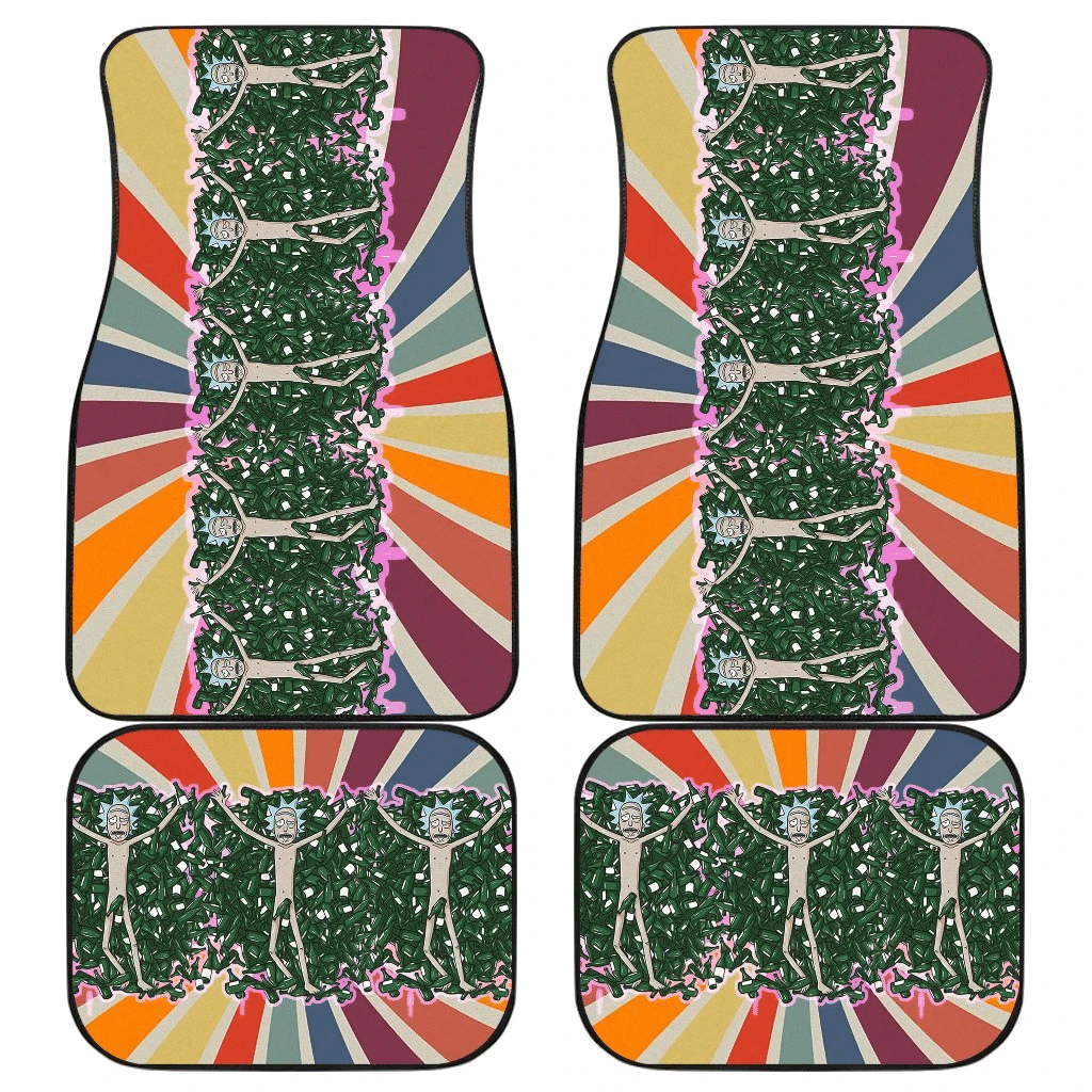 Rick Drunk Wine Bottles Spiral Retro Rick And Morty Car Floor Mats UBC041506 Rick Drunk Wine Bottles Spiral Retro Rick And Morty Car Floor Mats UBC041506
