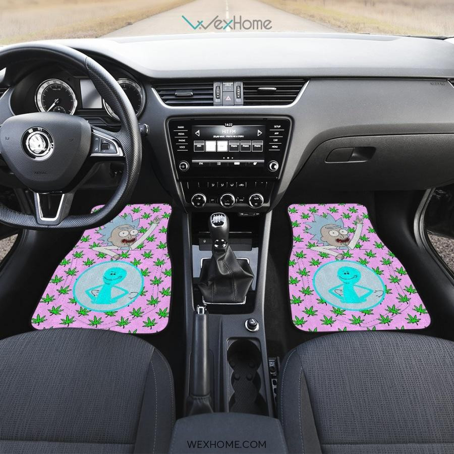 Rick-In-Pocket-Weed-Patterns-Rick-And-Morty-Car-Floor-Mats-UBC041507-1