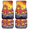 Rick Morty Cartoon Art Car Floor Mats 191030